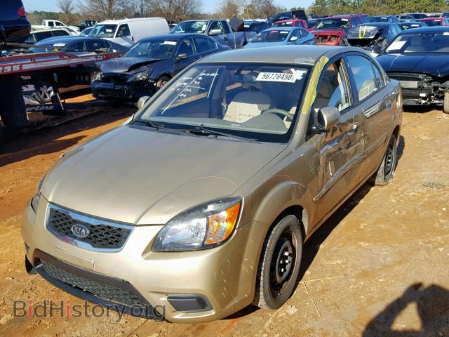 2011 KIA RIO BASE - VIN: KNADH4A34B6940910 - Фото 2