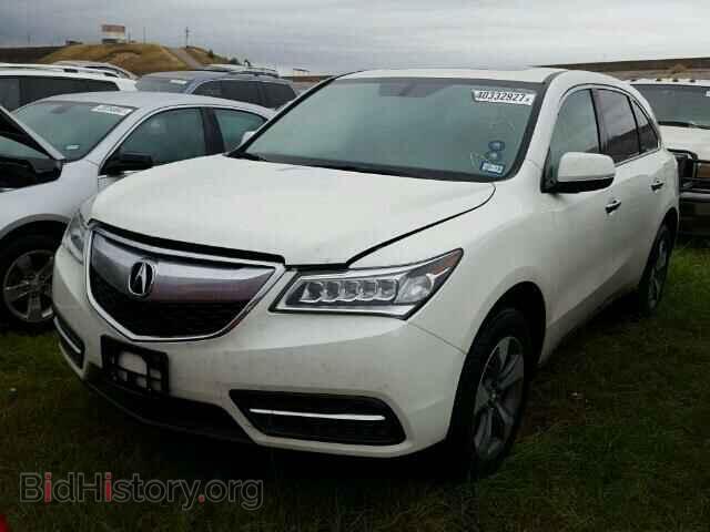 2016 ACURA MDX - VIN: 5FRYD3H23GB013916 - Фото 2