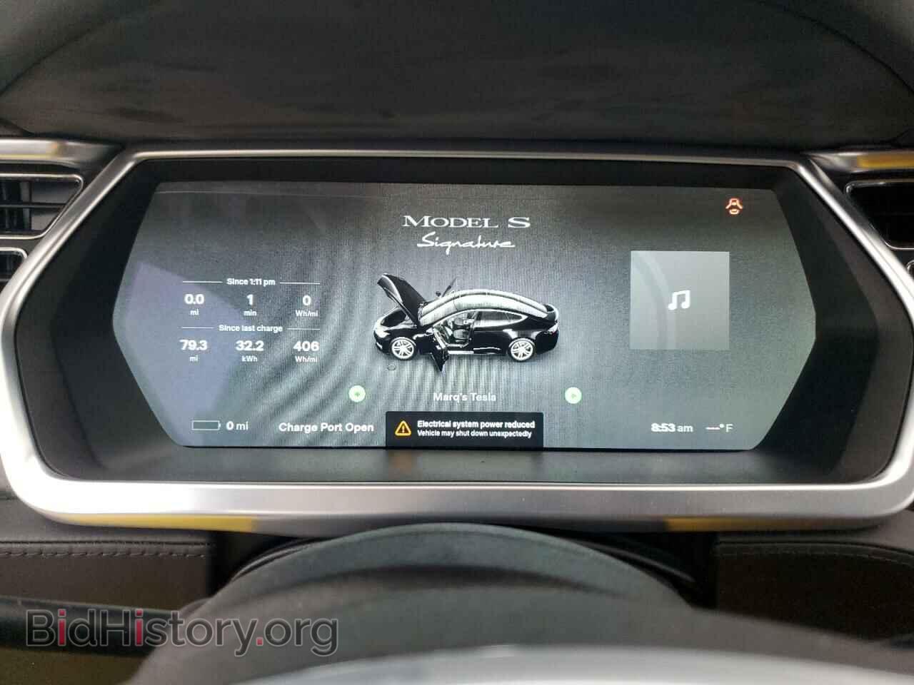 2012 TESLA MODEL S - VIN: 5YJSA1DP9CFS00531 - Фото 9