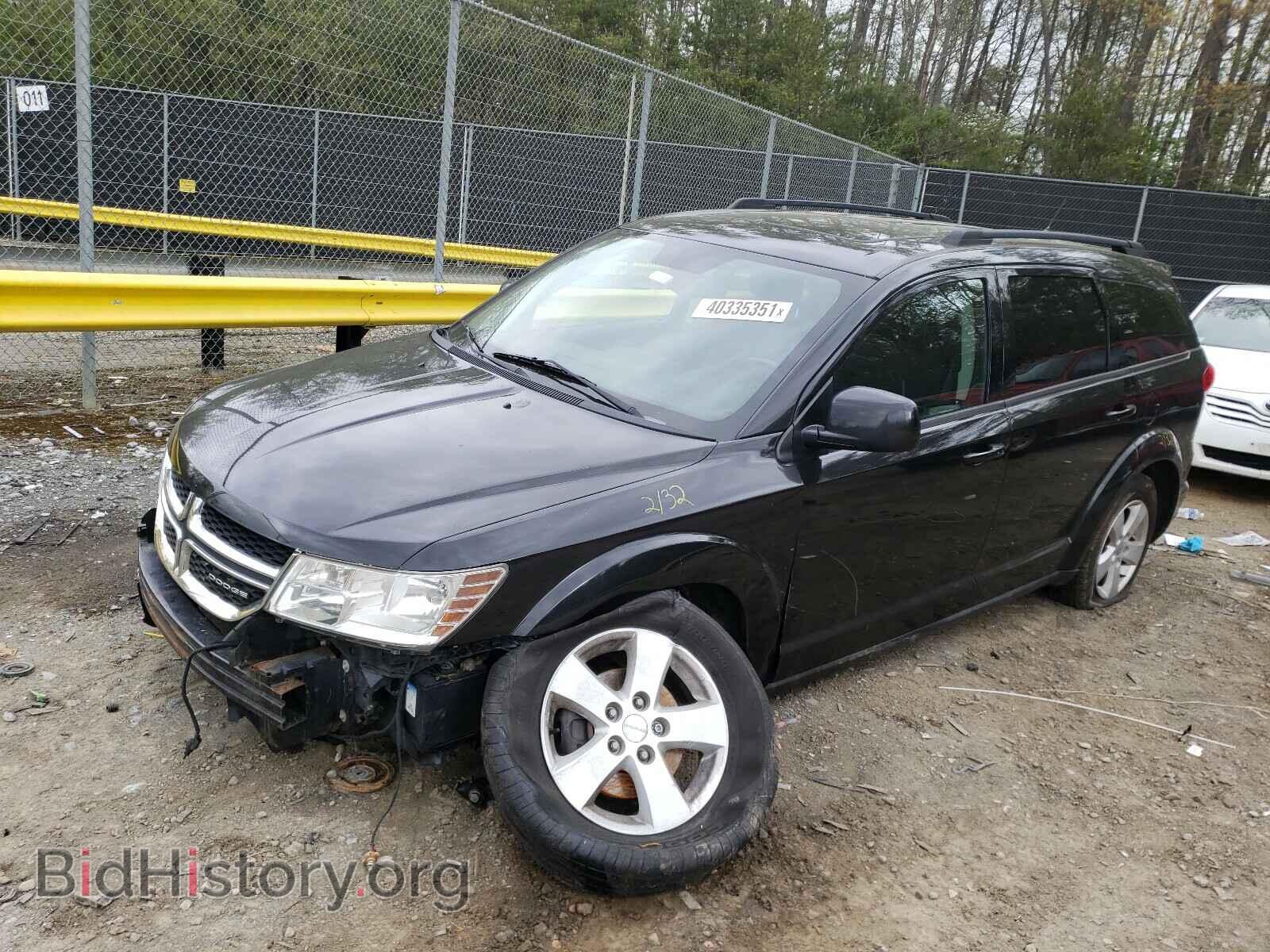 2012 DODGE JOURNEY - VIN: 3C4PDDBGXCT240166 - Фото 2