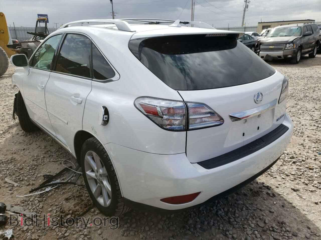 2012 LEXUS RX350 - VIN: 2T2BK1BAXCC153229 - Фото 3