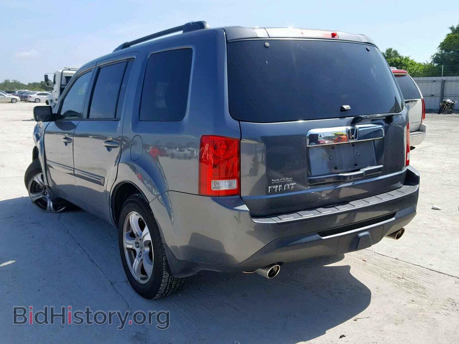 2012 HONDA PILOT EXL - VIN: 5FNYF3H61CB020355 - Фото 3