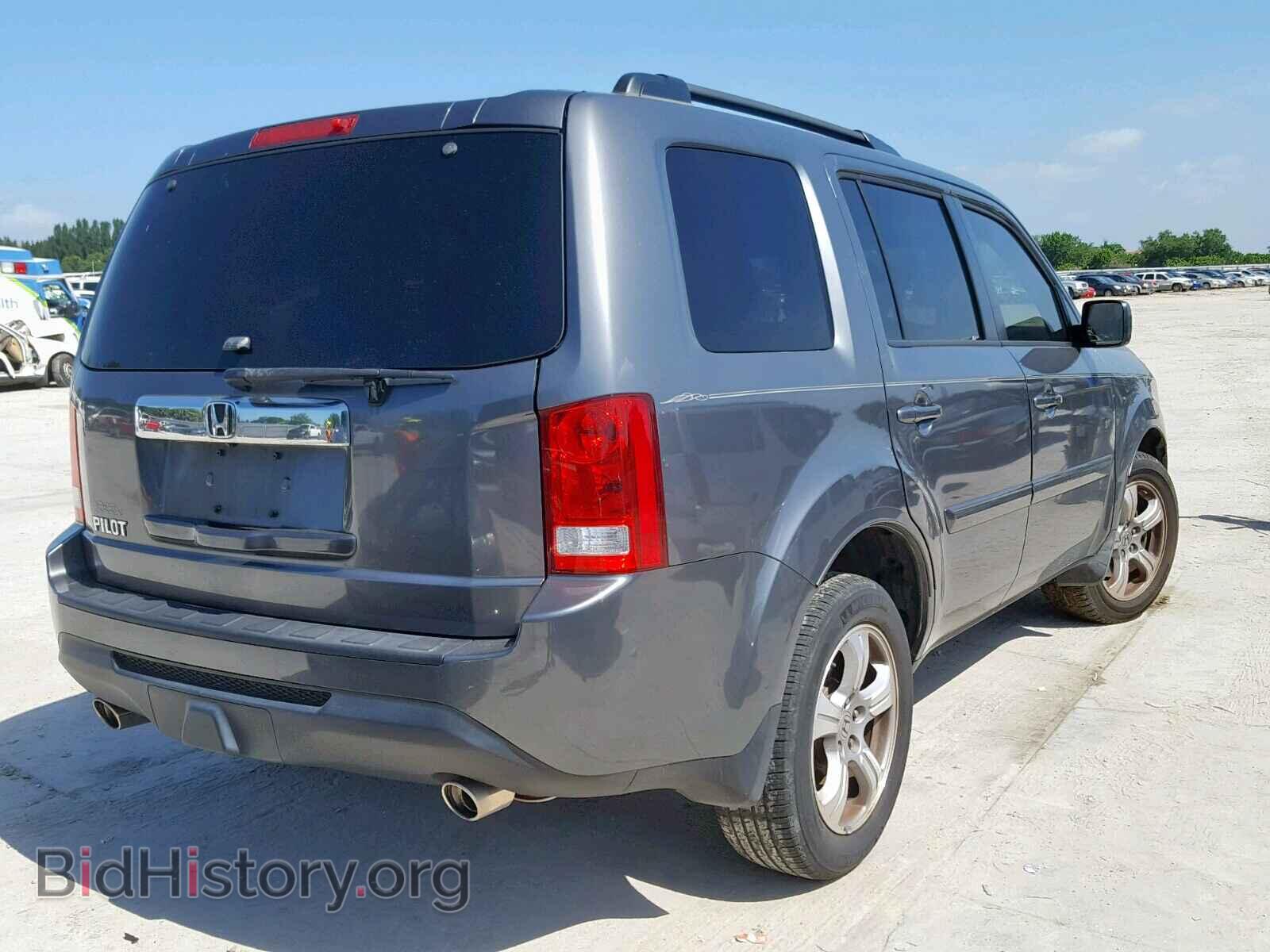2012 HONDA PILOT EXL - VIN: 5FNYF3H61CB020355 - Фото 4