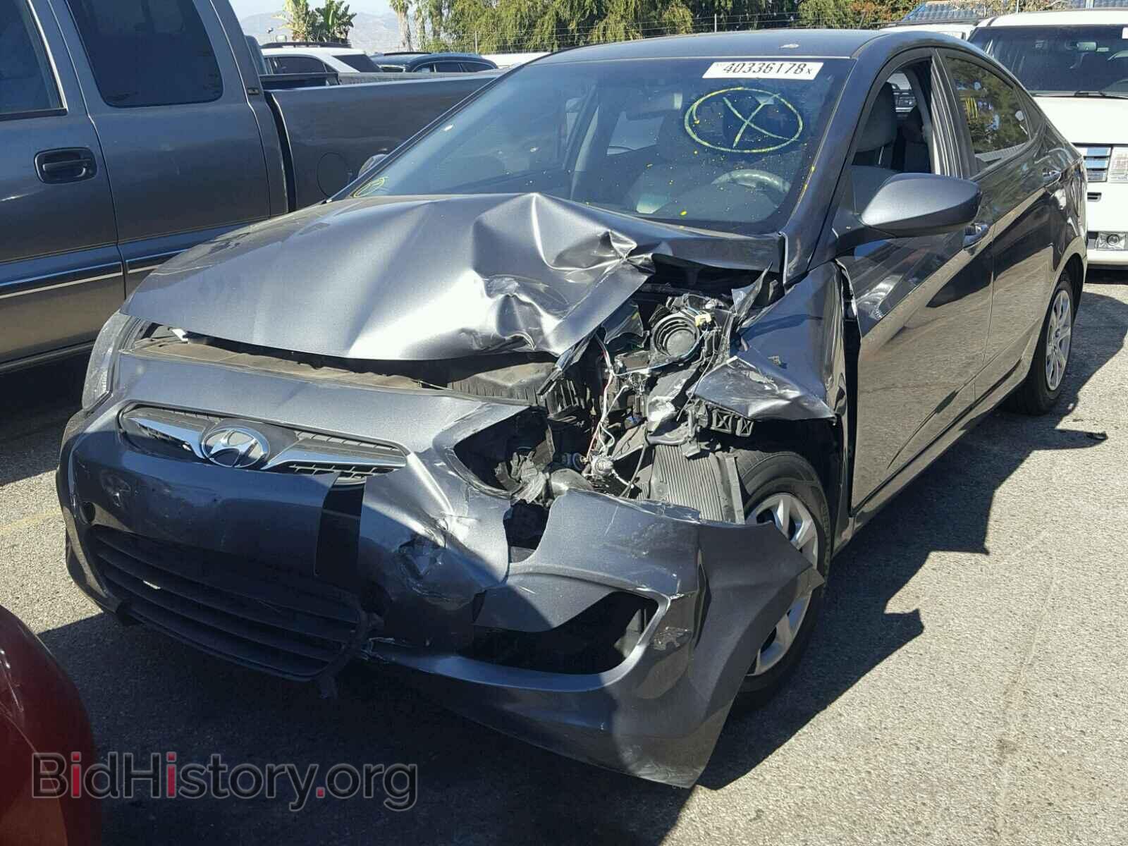 2012 HYUNDAI ACCENT - VIN: KMHCT4AEXCU216081 - Фото 2
