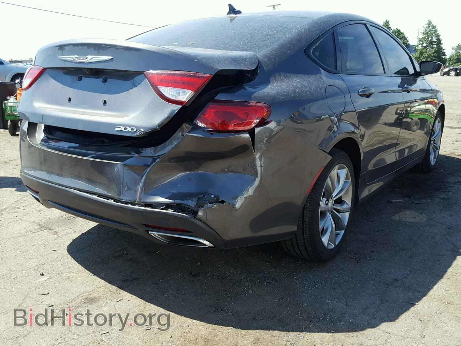 2015 CHRYSLER 200 - VIN: 1C3CCCBG2FN601202 - Photo 4