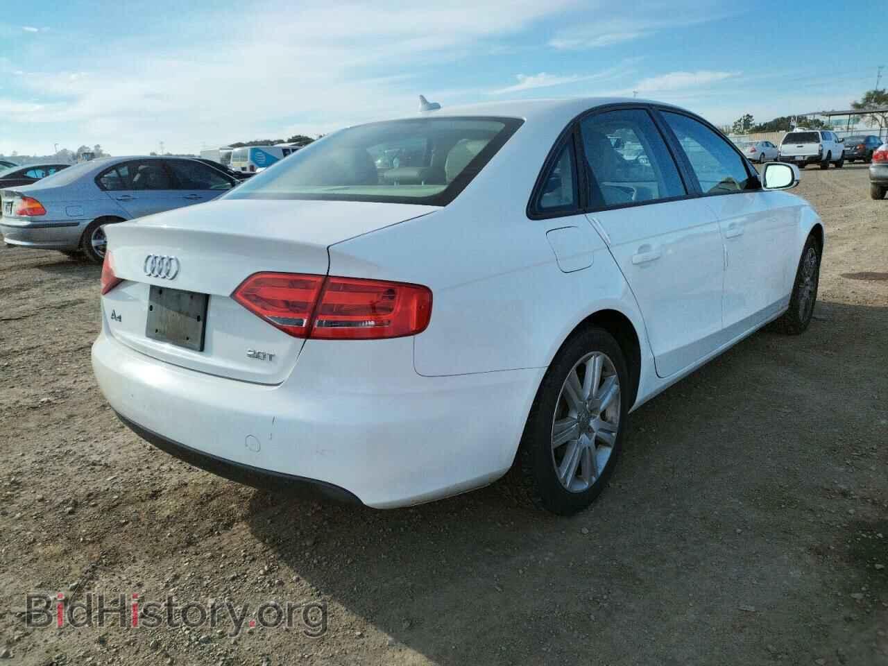 2011 AUDI A4 - VIN: WAUAFAFL2BN049665 - Фото 4