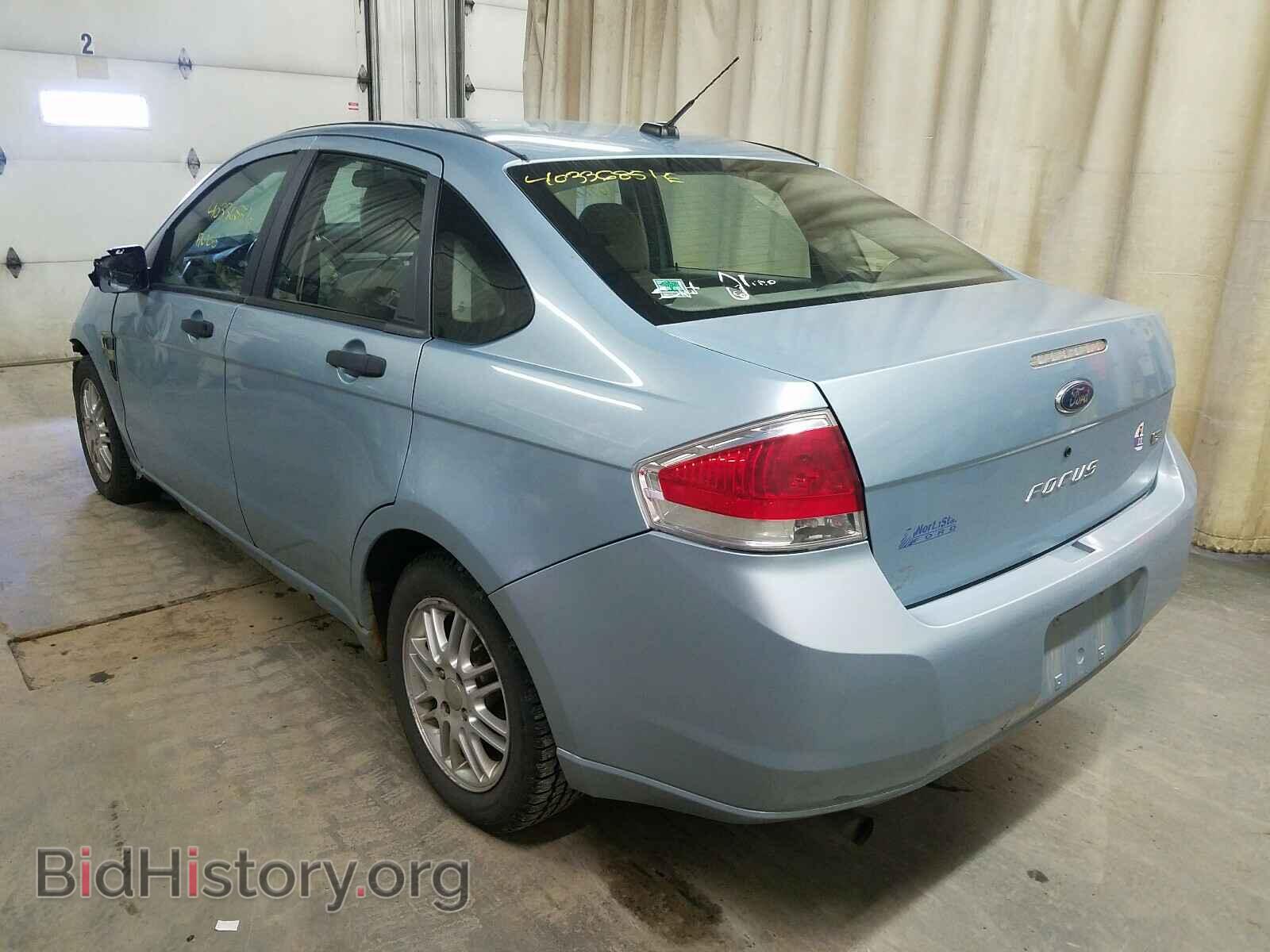 2008 FORD FOCUS - VIN: 1FAHP35N58W154366 - Фото 3