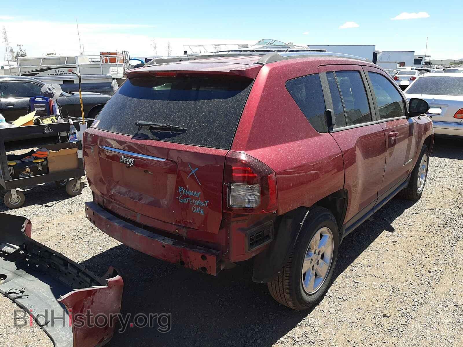 2014 JEEP COMPASS - VIN: 1C4NJCBA8ED749784 - Фото 4