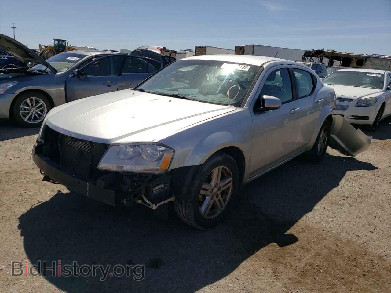 2012 DODGE AVENGER - VIN: 1C3CDZCB1CN207172 - Фото 2