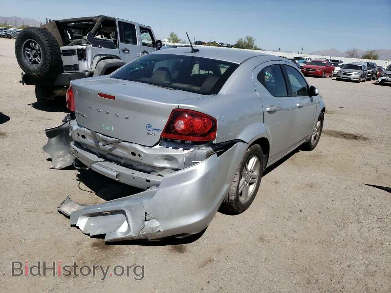 2012 DODGE AVENGER - VIN: 1C3CDZCB1CN207172 - Фото 4