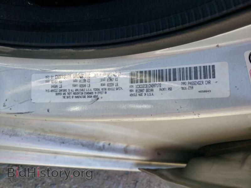 2012 Dodge AVENGER (VIN 1C3CDZCB1CN207172) — photo 10 of 10