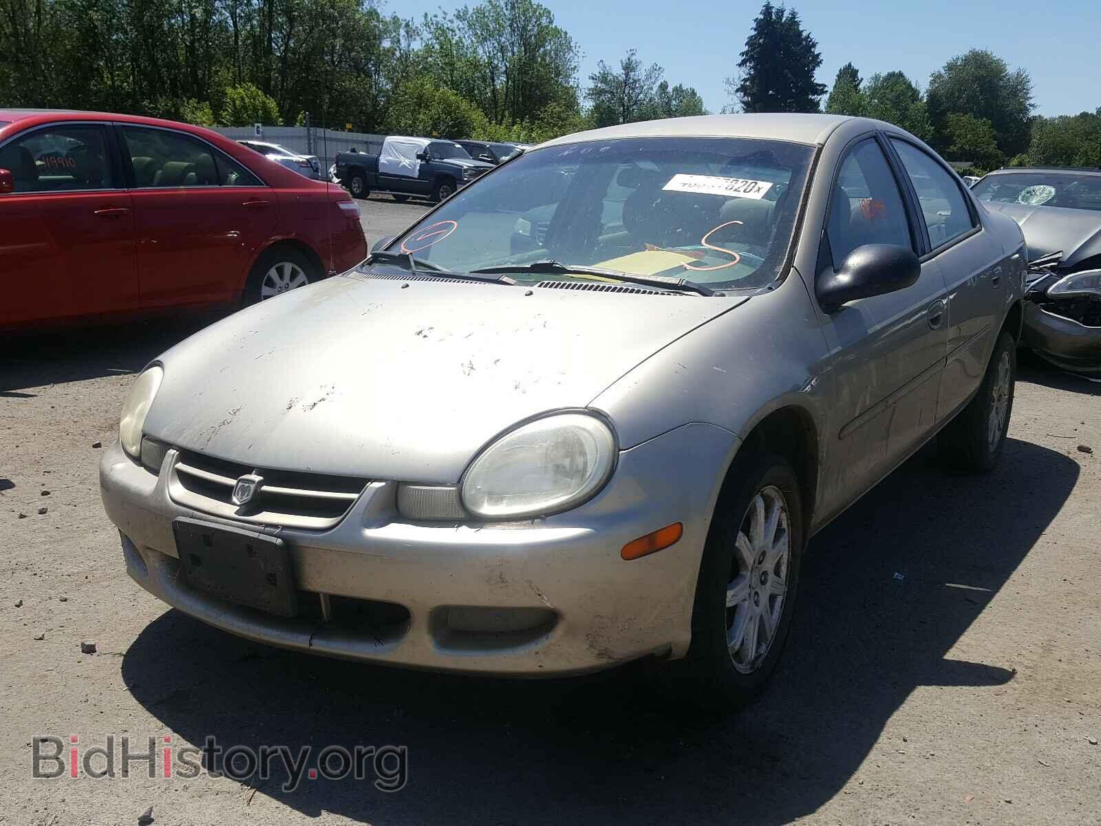 2002 DODGE NEON - VIN: 1B3ES26CX2D652196 - Фото 2