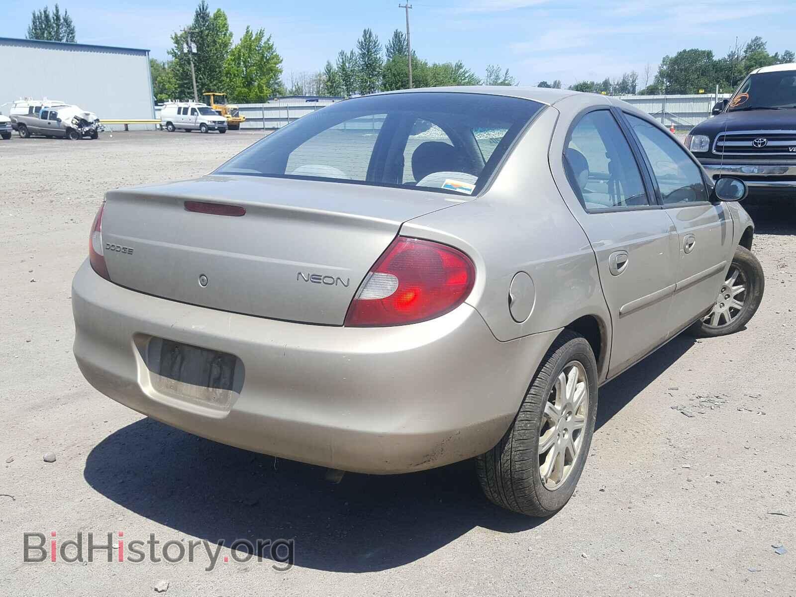 2002 DODGE NEON - VIN: 1B3ES26CX2D652196 - Фото 4