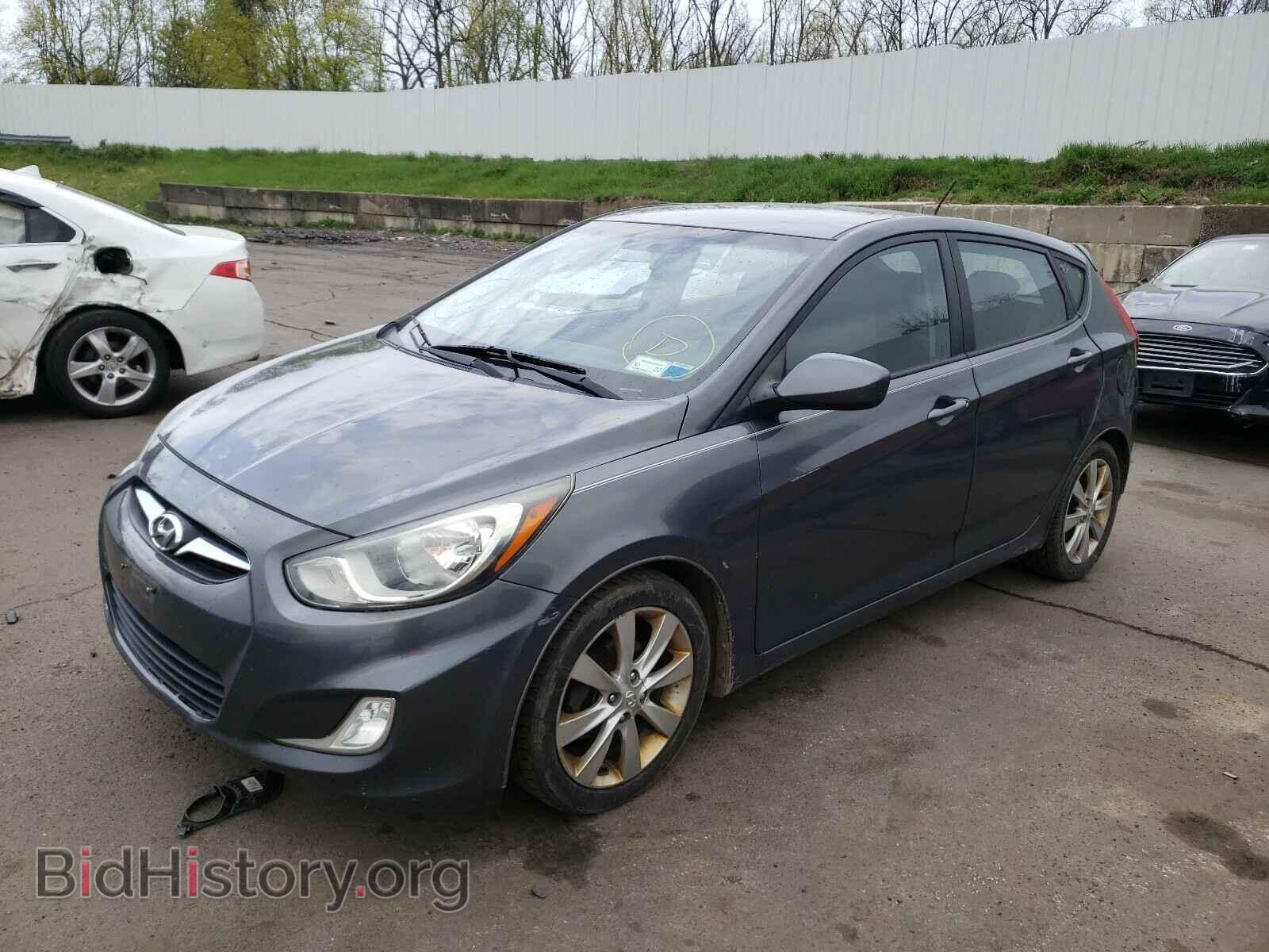 2012 HYUNDAI ACCENT - VIN: KMHCU5AE3CU053955 - Фото 2