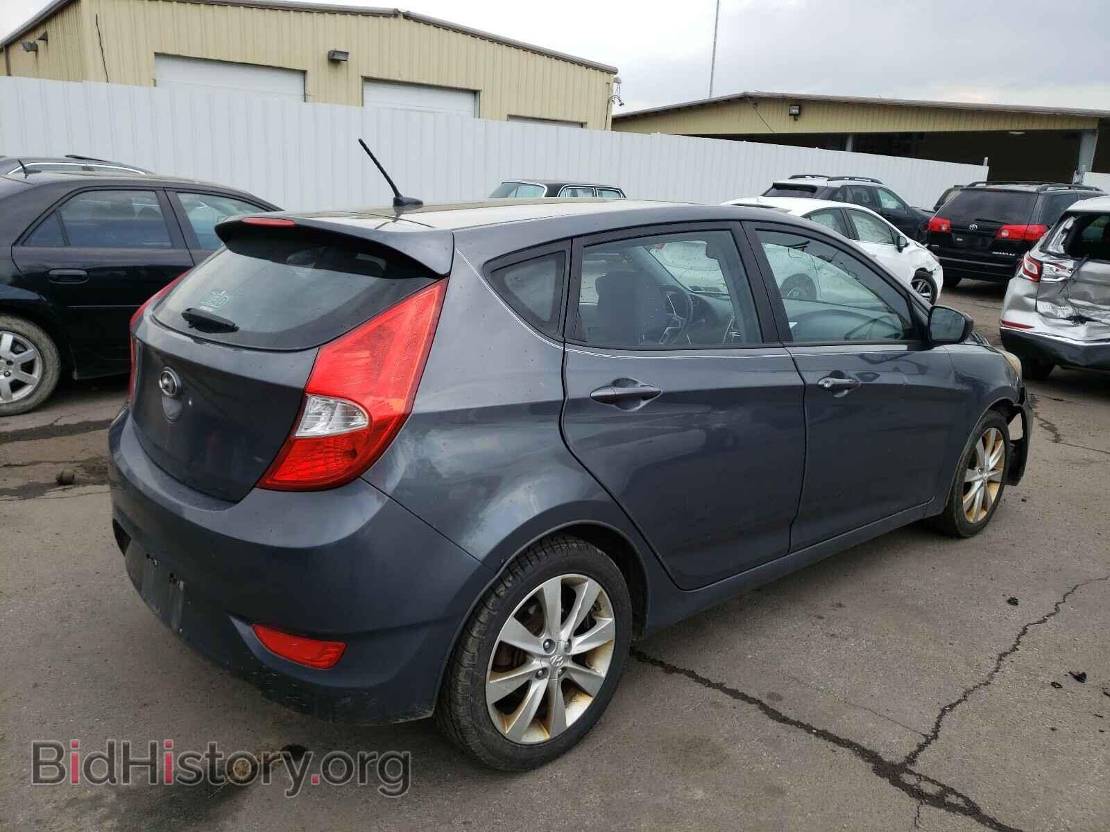 2012 HYUNDAI ACCENT - VIN: KMHCU5AE3CU053955 - Фото 4