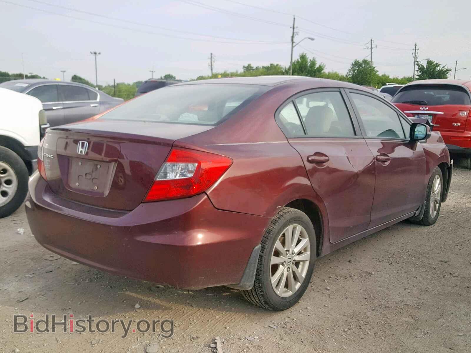 2012 HONDA CIVIC - VIN: 19XFB2F86CE001551 - Фото 4