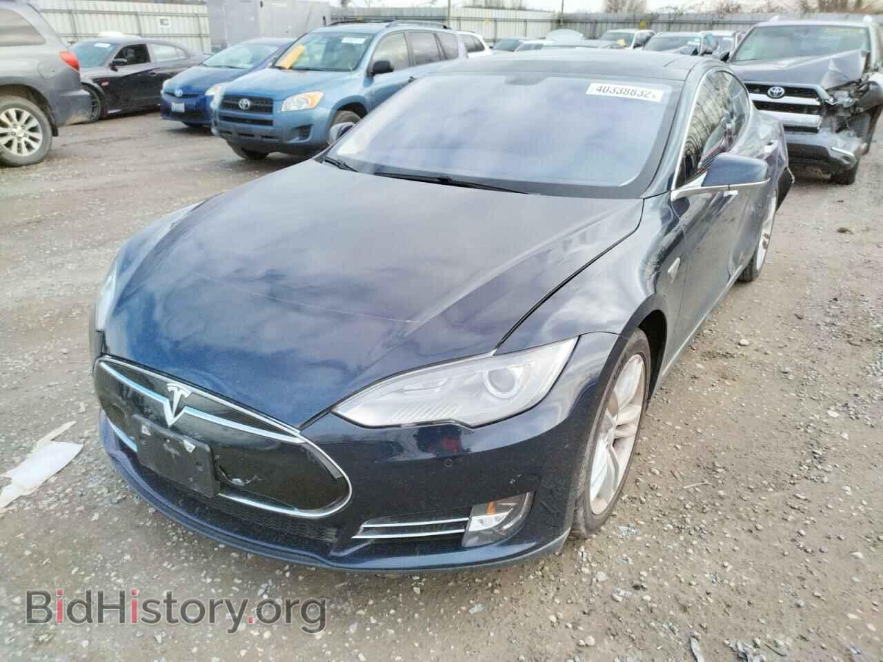 2014 TESLA MODEL S - VIN: 5YJSA1H10EFP33389 - Фото 2