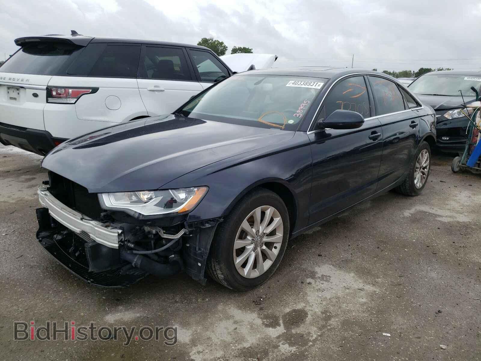 2014 AUDI A6 - VIN: WAUCFAFC1EN109304 - Фото 2