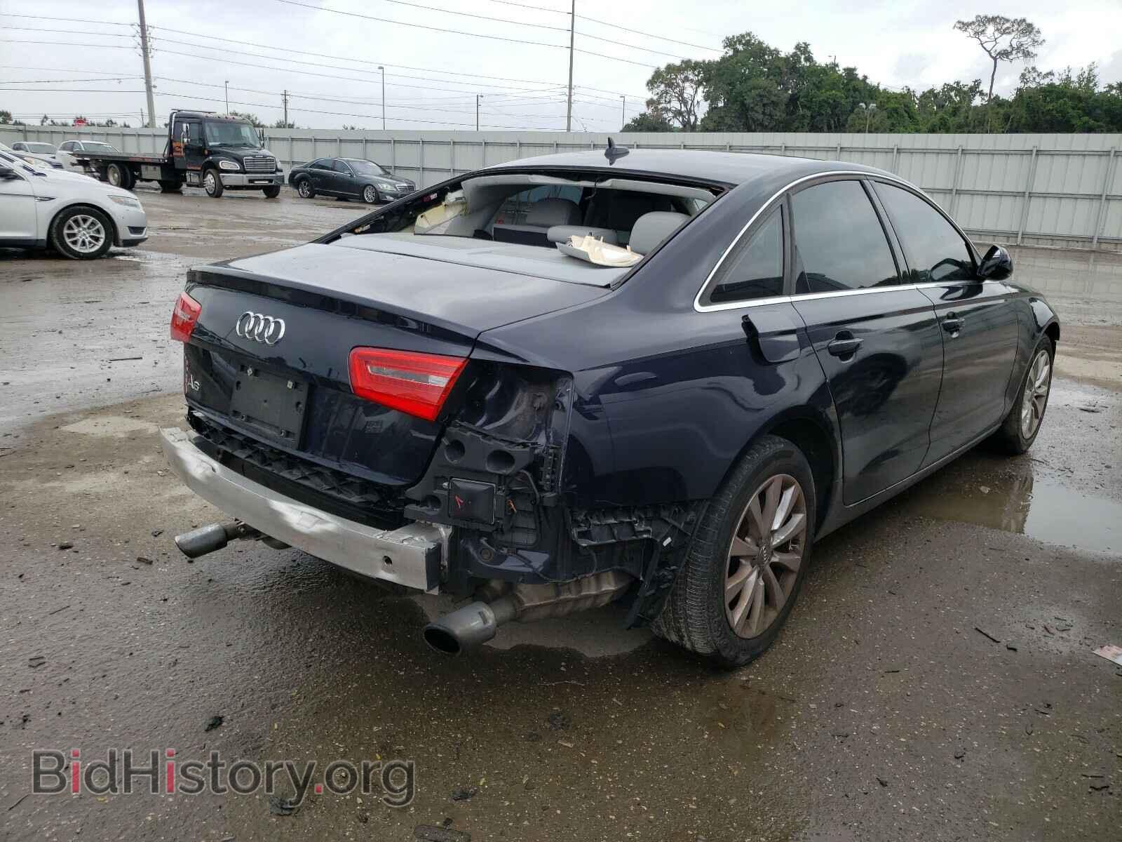 2014 AUDI A6 - VIN: WAUCFAFC1EN109304 - Фото 4