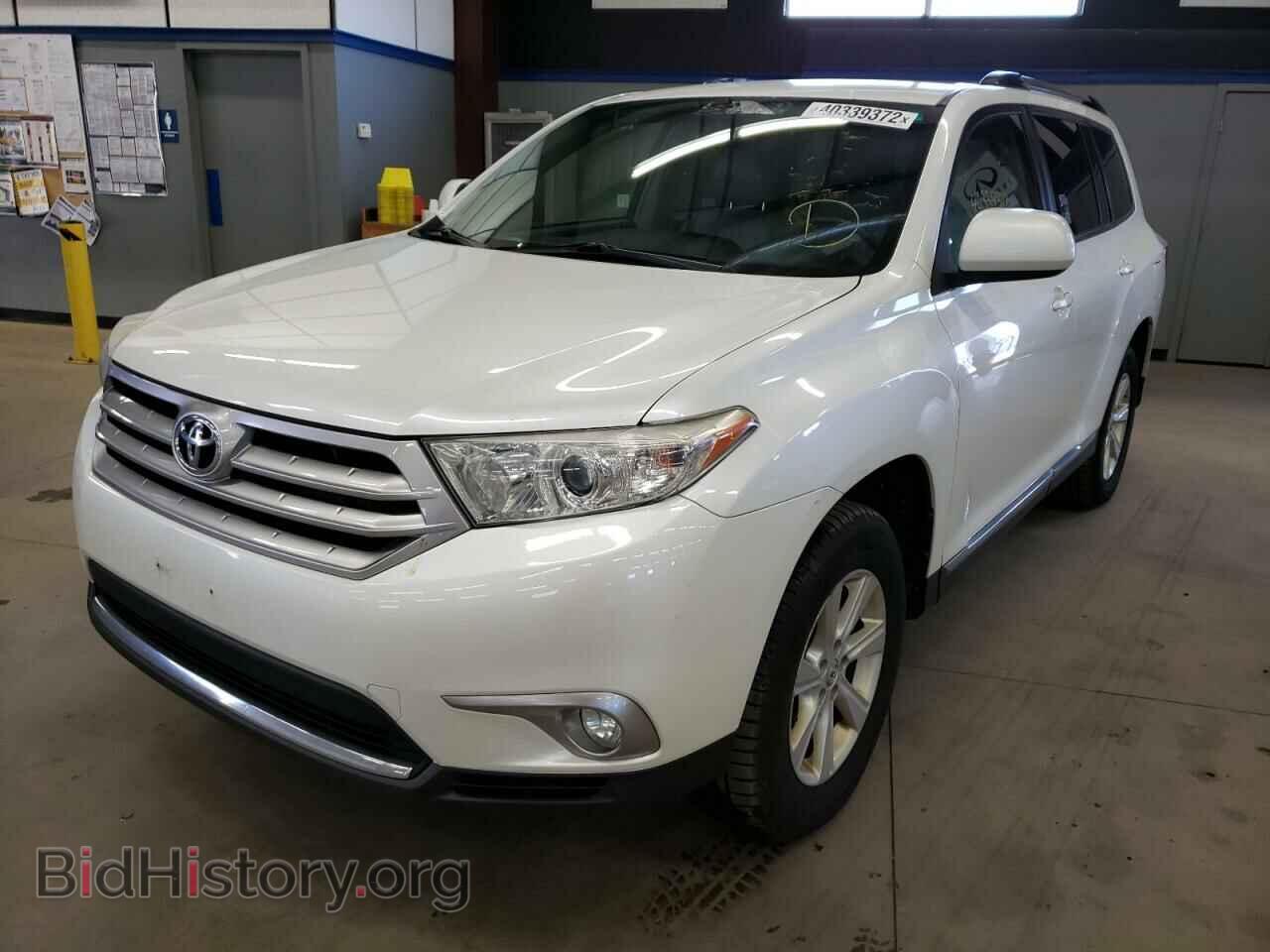 2012 TOYOTA HIGHLANDER - VIN: 5TDBK3EH3CS116622 - Фото 2