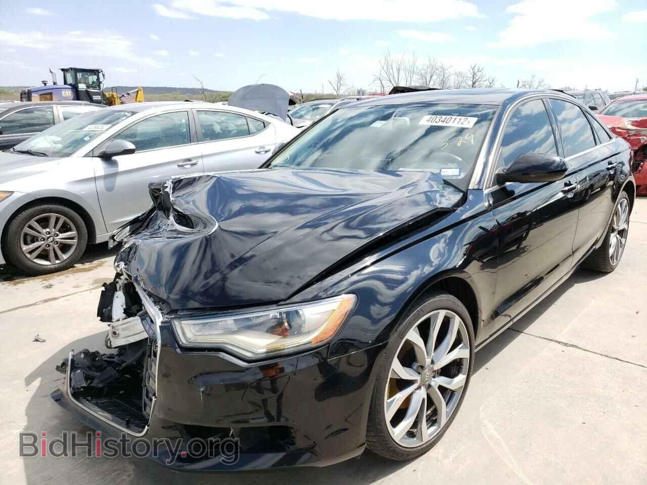 2013 AUDI A6 - VIN: WAUGFAFC7DN127421 - Фото 2