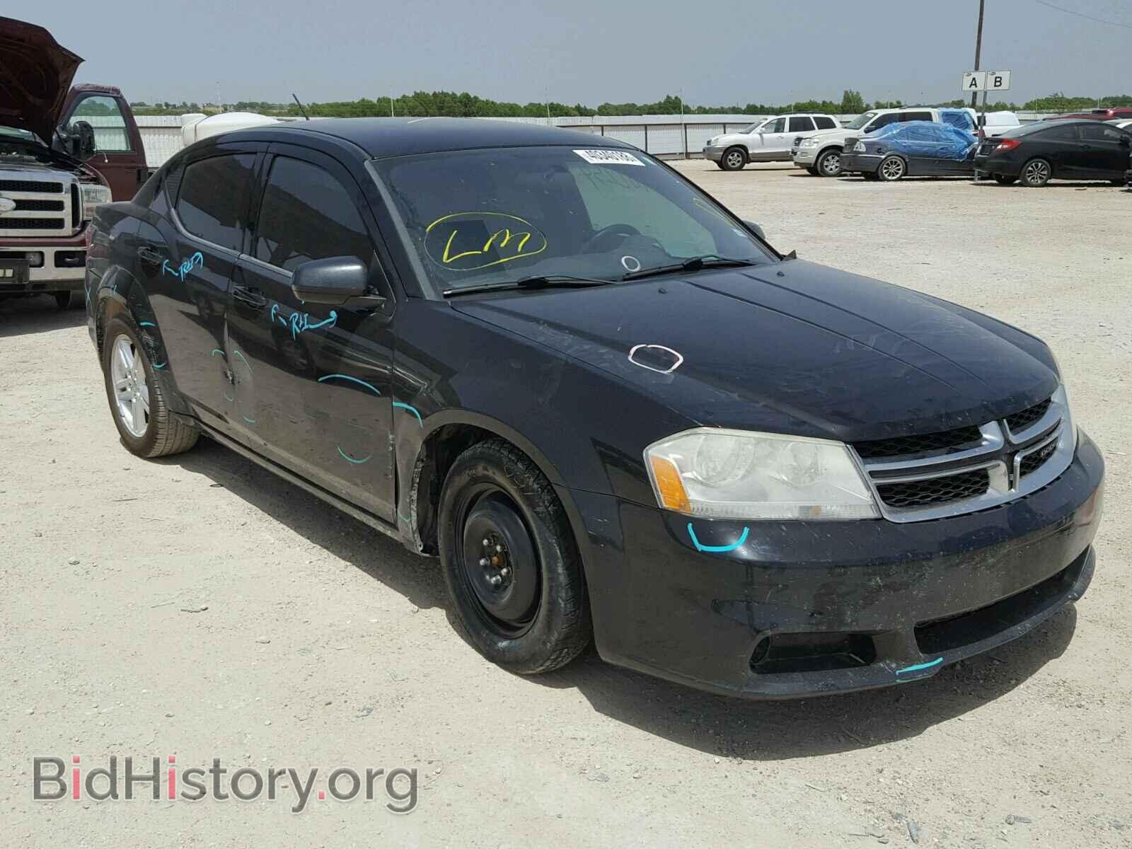 Фотография 1C3CDZCB9CN161865 - DODGE AVENGER 2012