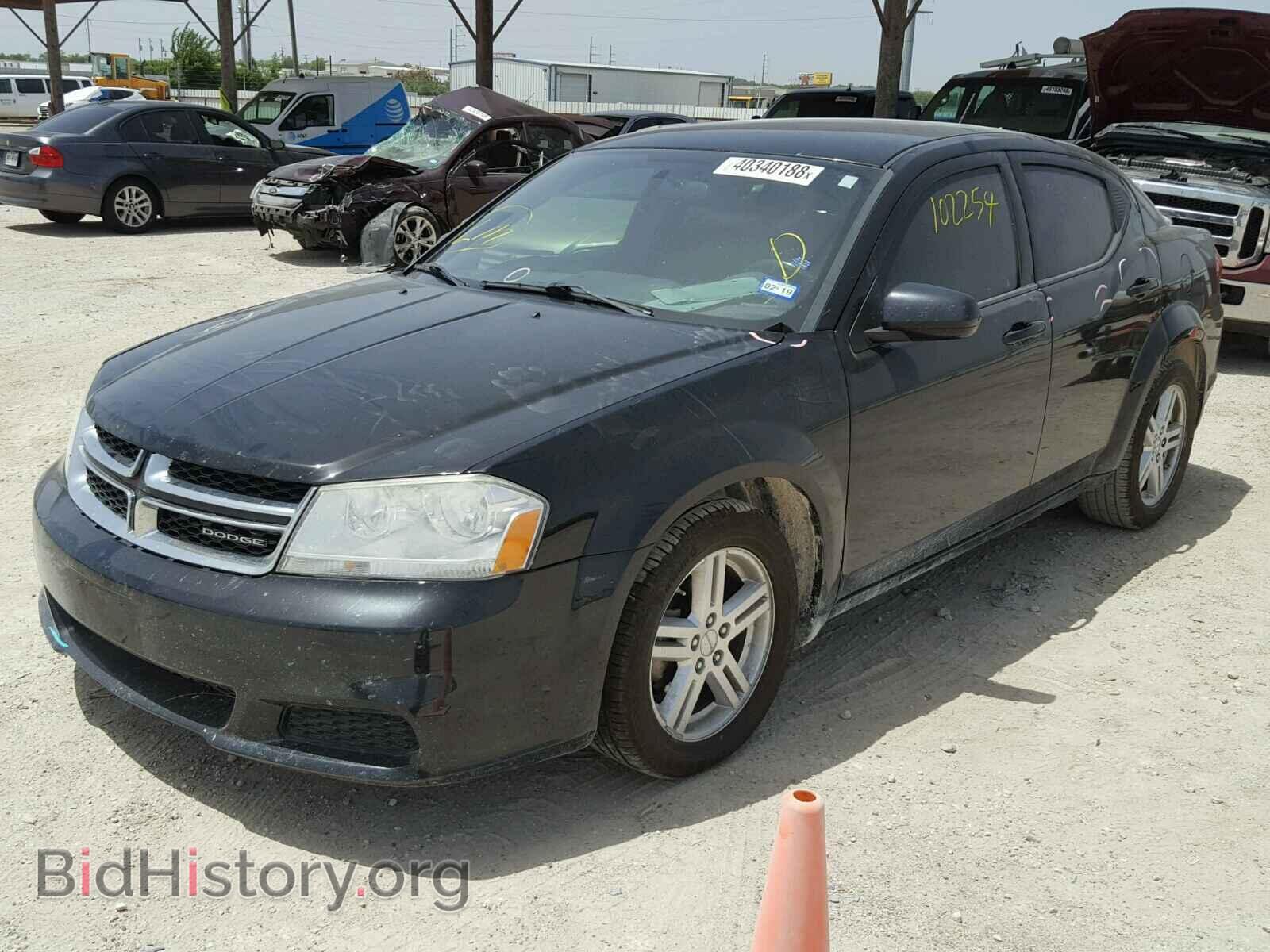 2012 DODGE AVENGER - VIN: 1C3CDZCB9CN161865 - Фото 2