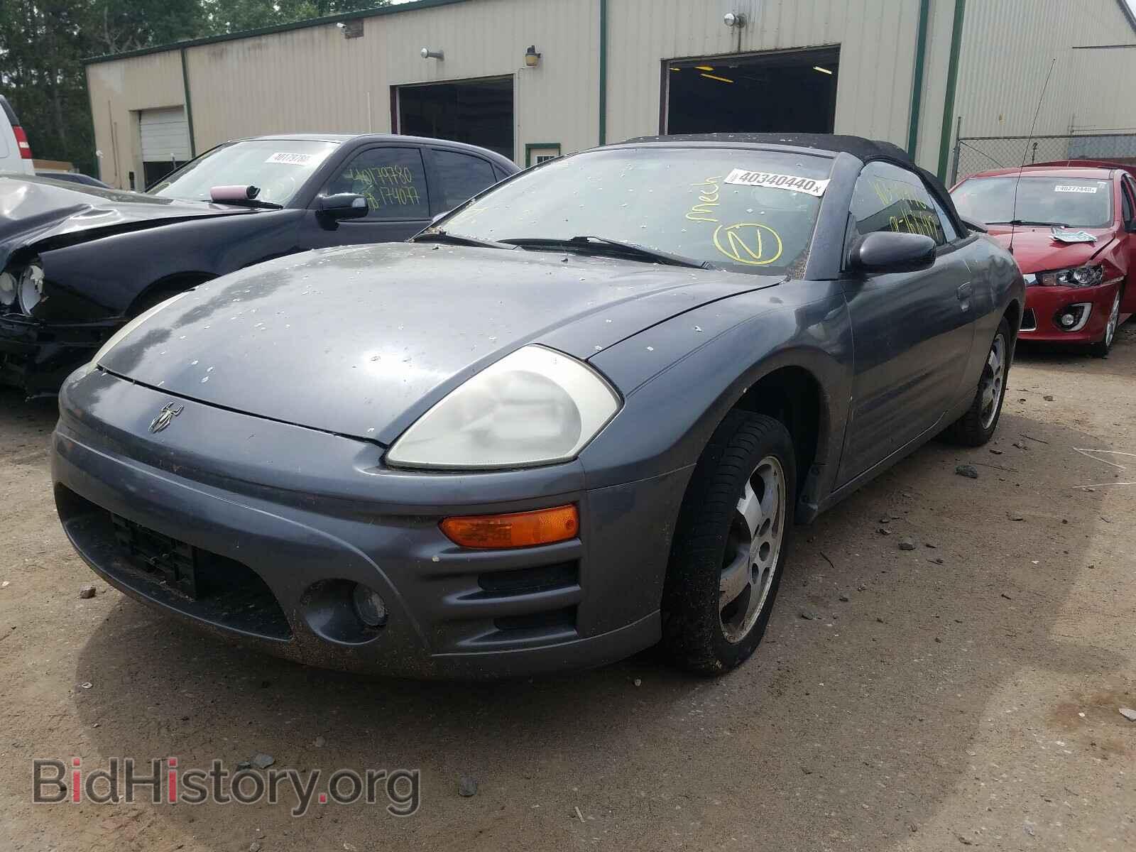 2003 MITSUBISHI ECLIPSE - VIN: 4A3AE45G63E124555 - Фото 2