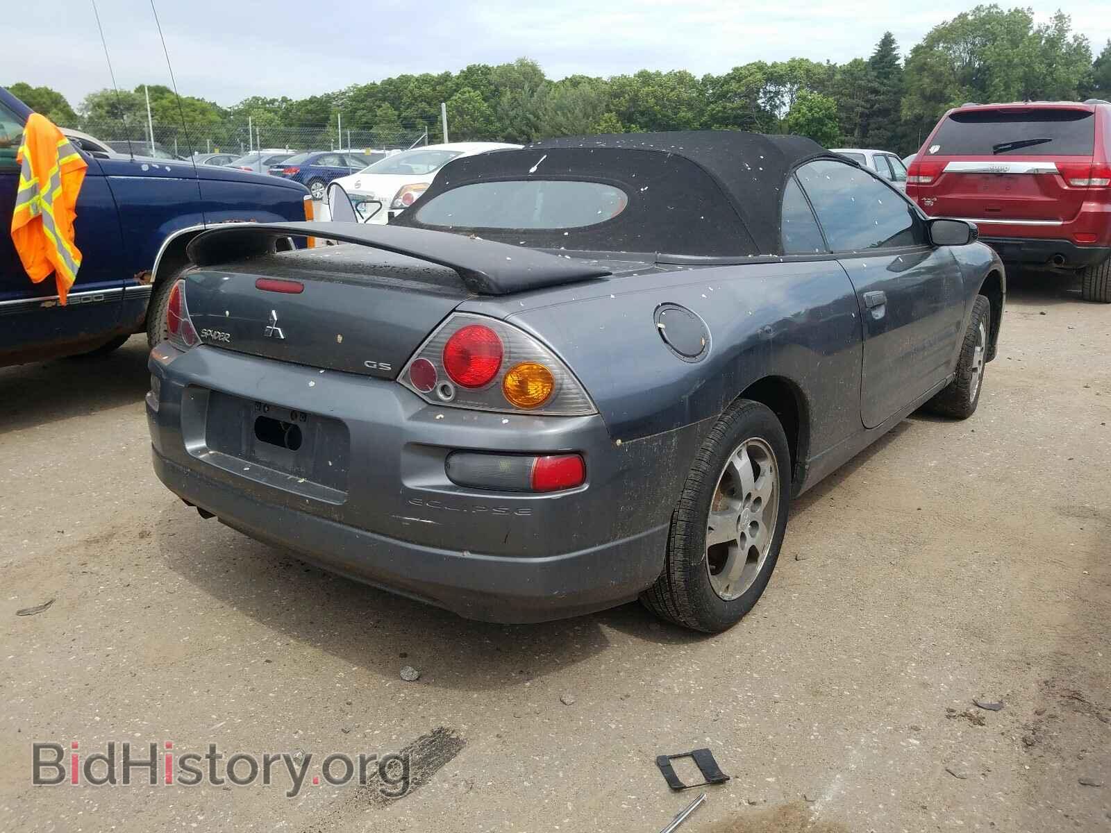 2003 MITSUBISHI ECLIPSE - VIN: 4A3AE45G63E124555 - Фото 4