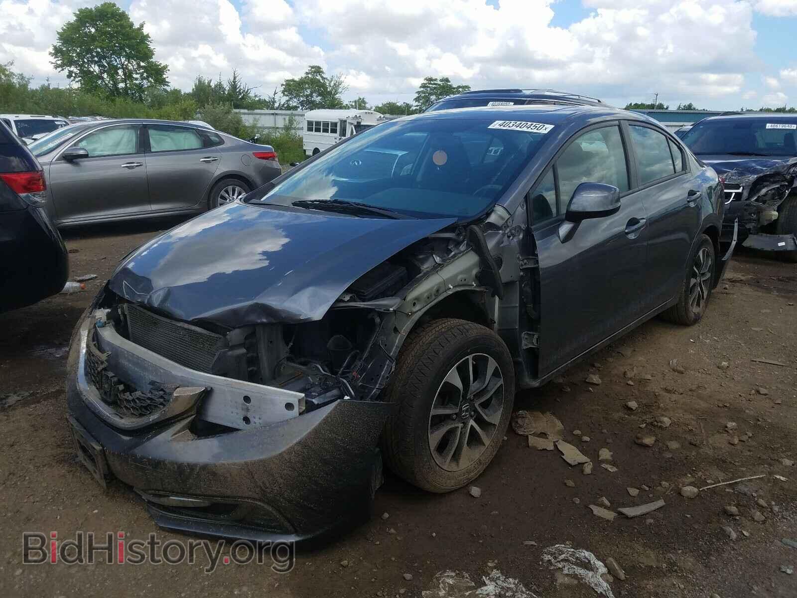 2013 HONDA CIVIC - VIN: 19XFB2F86DE065218 - Фото 2