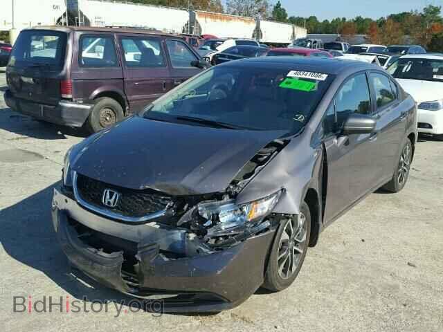 2014 HONDA CIVIC - VIN: 2HGFB2F89EH525611 - Фото 2