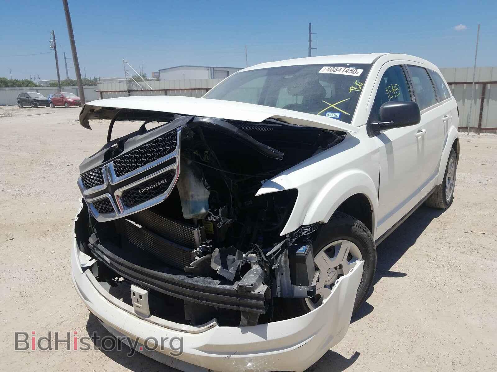 2012 DODGE JOURNEY - VIN: 3C4PDCAB2CT204021 - Photo 2