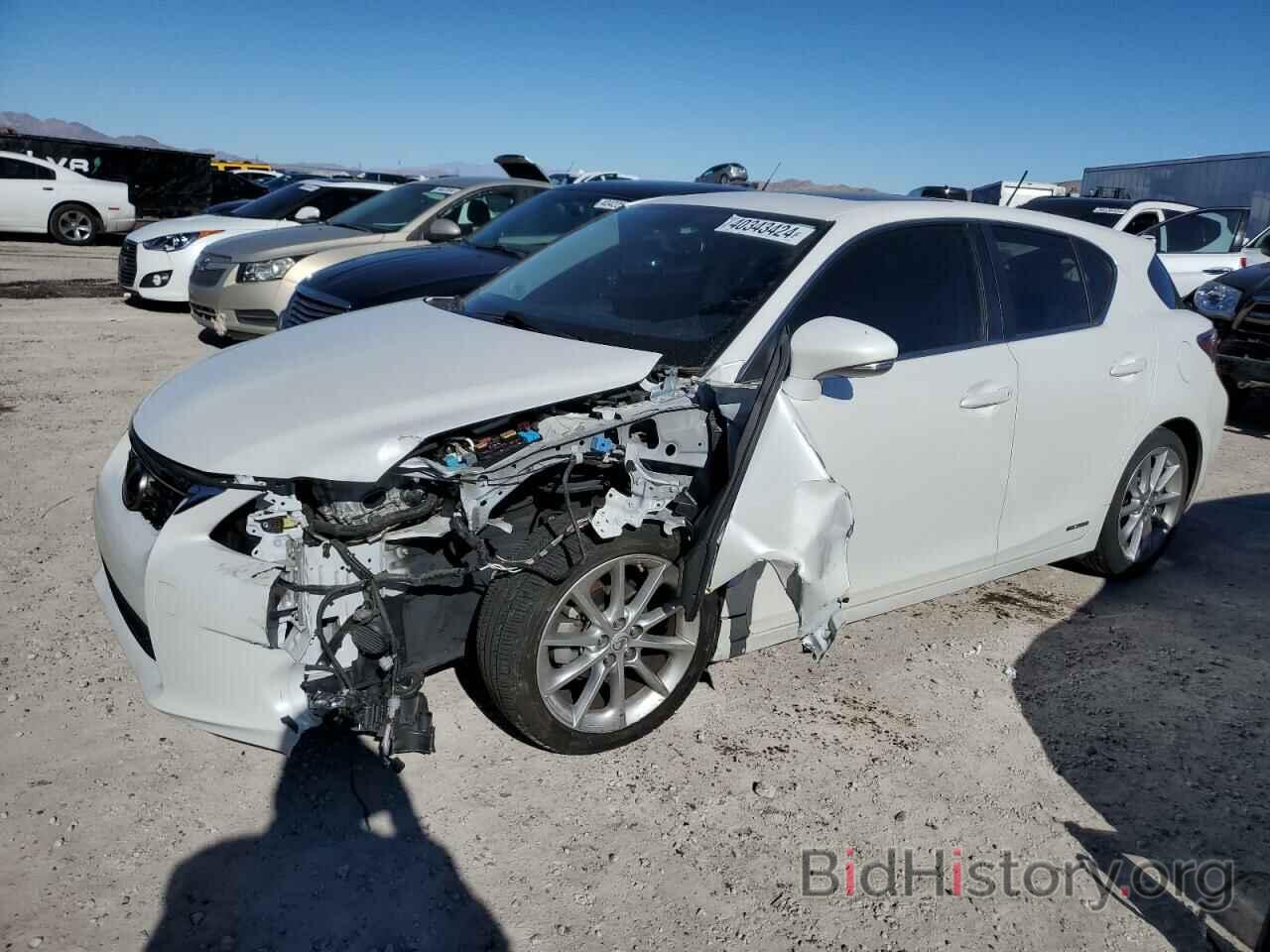 Photo JTHKD5BH6C2094891 - LEXUS CT 200 2012