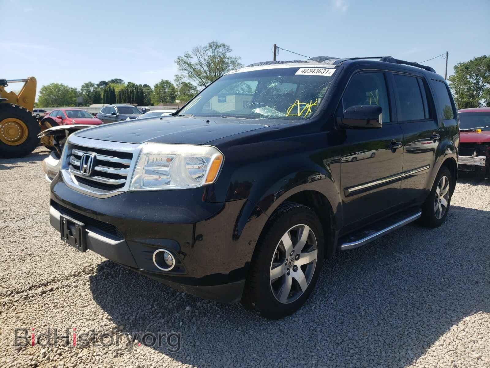 2013 HONDA PILOT - VIN: 5FNYF3H99DB037643 - Фото 2