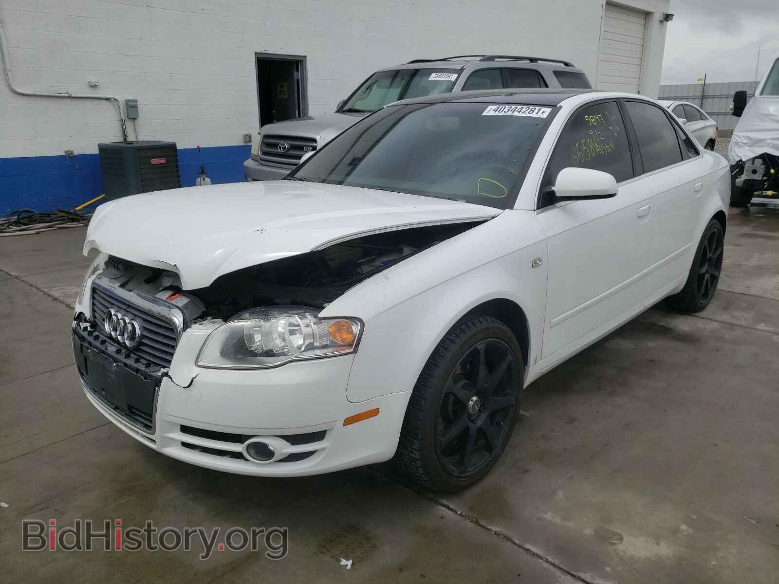 2007 AUDI A4 - VIN: WAUDF78E67A118354 - Фото 2