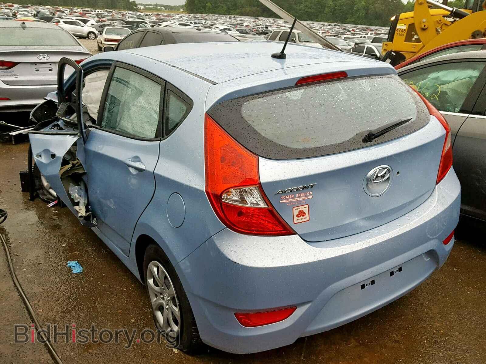2012 HYUNDAI ACCENT - VIN: KMHCT5AE2CU042609 - Фото 3