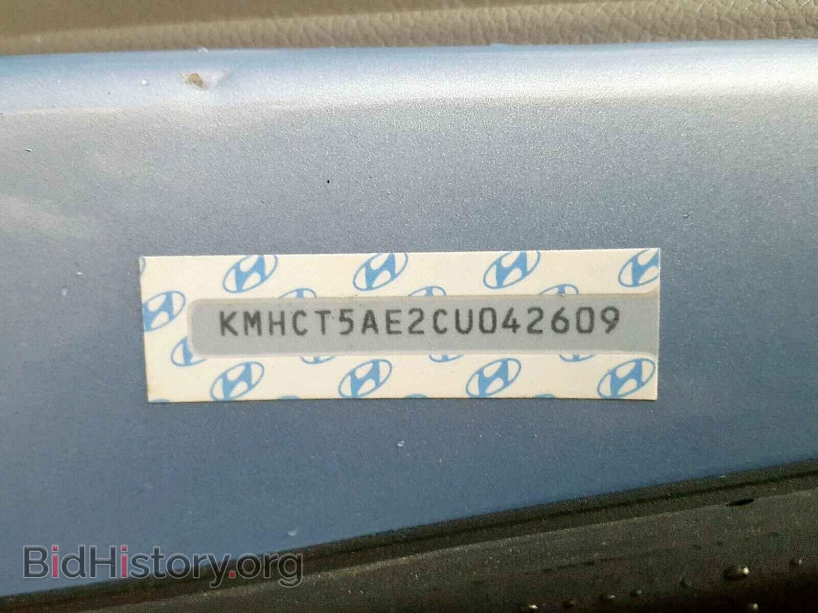 2012 HYUNDAI ACCENT - VIN: KMHCT5AE2CU042609 - Фото 10