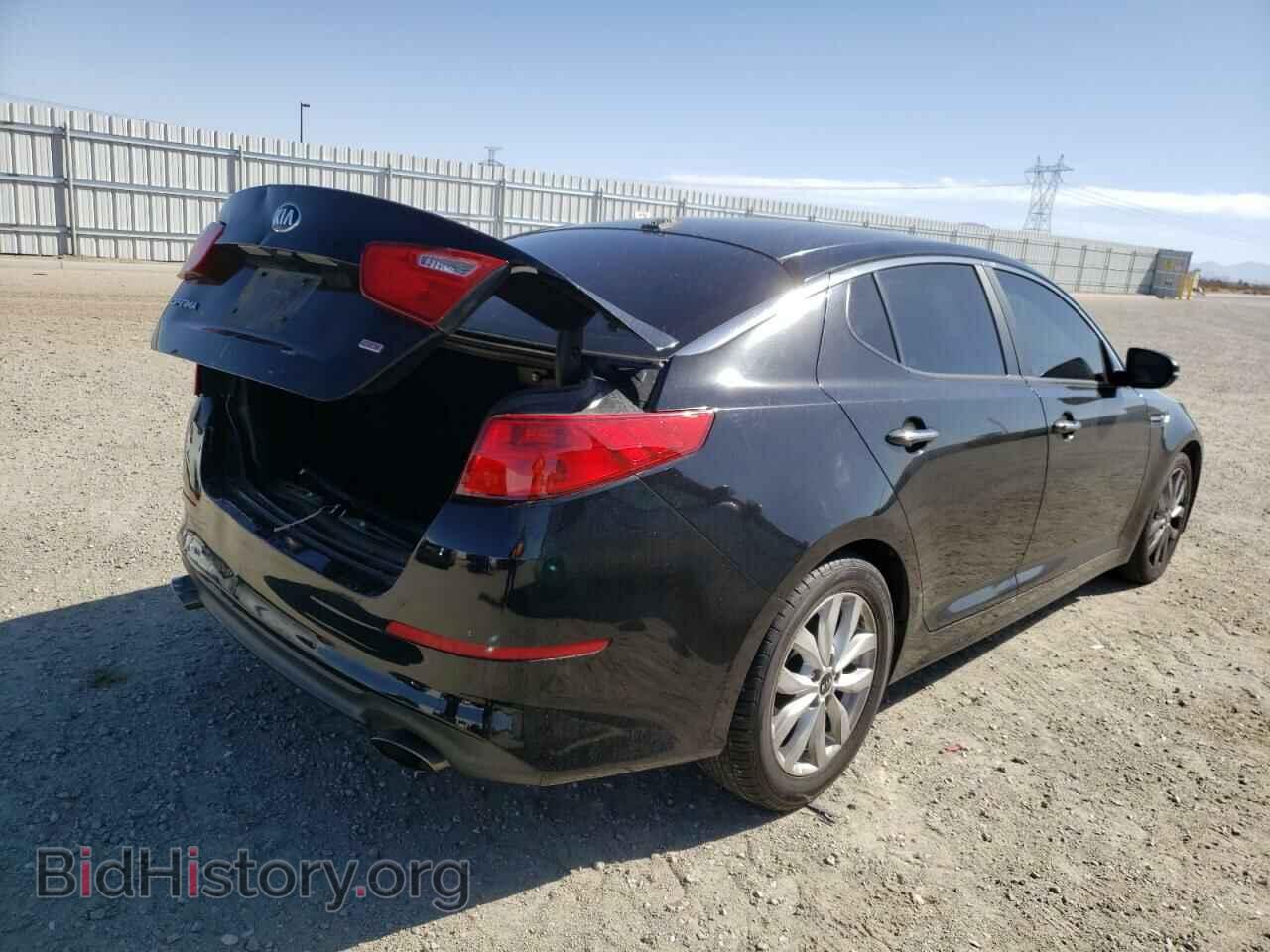 2015 KIA OPTIMA - VIN: KNAGM4A72F5620752 - Photo 4
