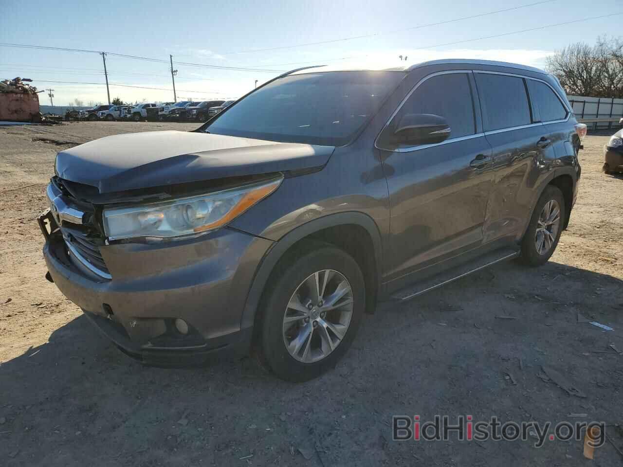 Photo 5TDKKRFH9ES030851 - TOYOTA HIGHLANDER 2014