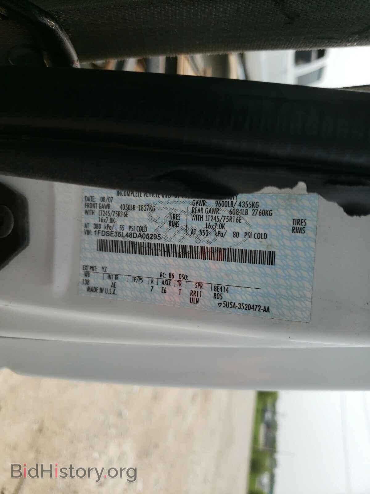 2008 FORD ECONOLINE - VIN: 1FDSE35L48DA05295 - Photo 10