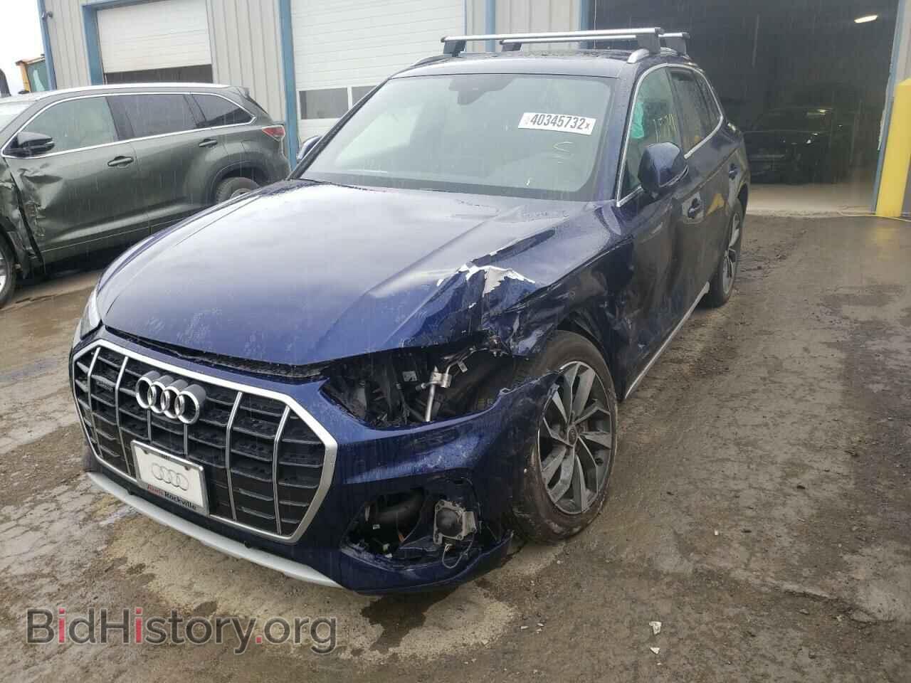 2021 AUDI Q5 - VIN: WA1BAAFY5M2010357 - Фото 2