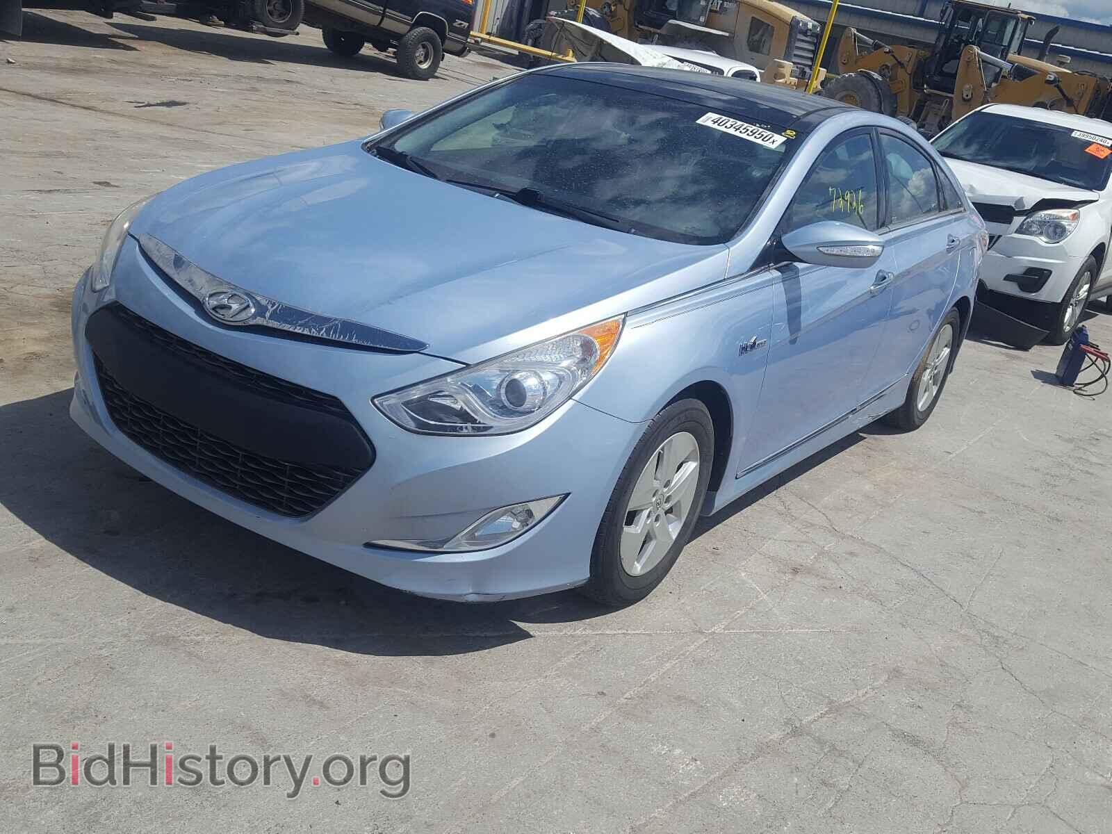 2012 HYUNDAI SONATA - VIN: KMHEC4A45CA061506 - Фото 2