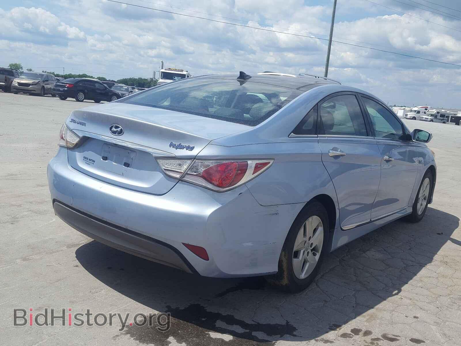 2012 HYUNDAI SONATA - VIN: KMHEC4A45CA061506 - Фото 4