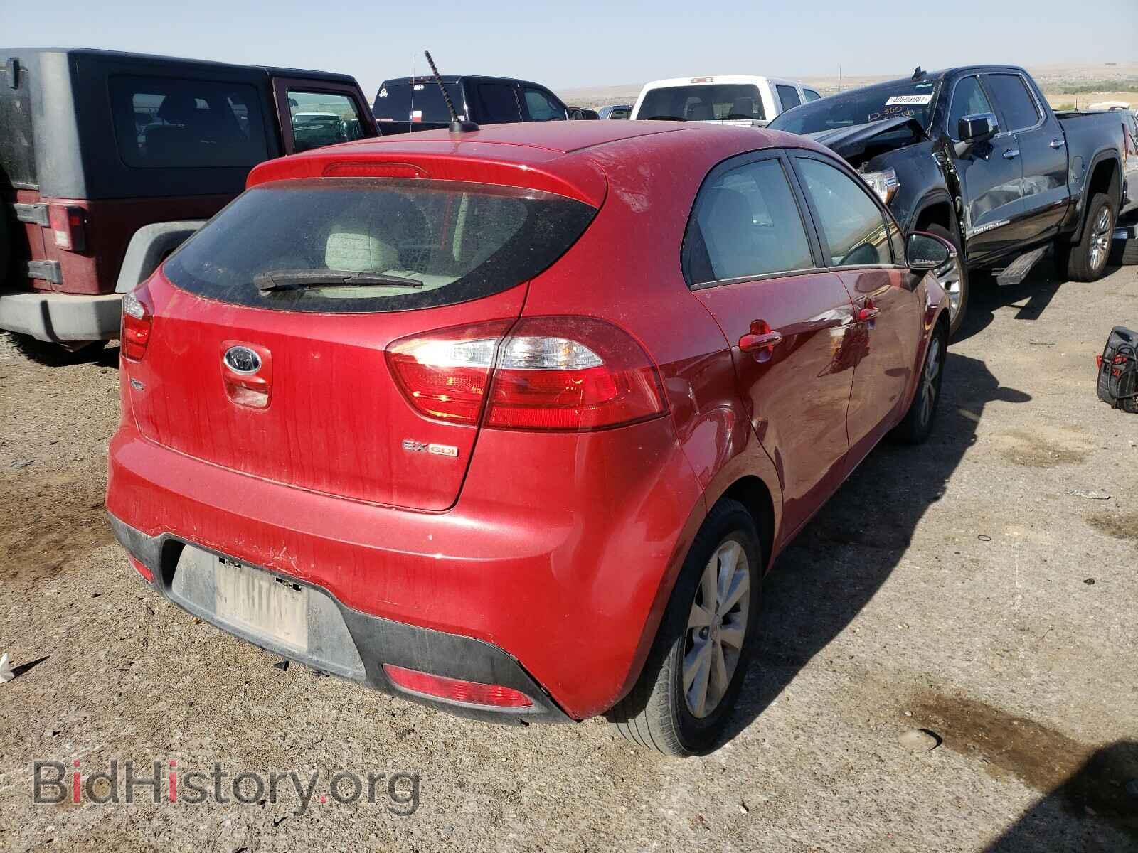 2012 KIA RIO - VIN: KNADN5A3XC6090801 - Фото 4