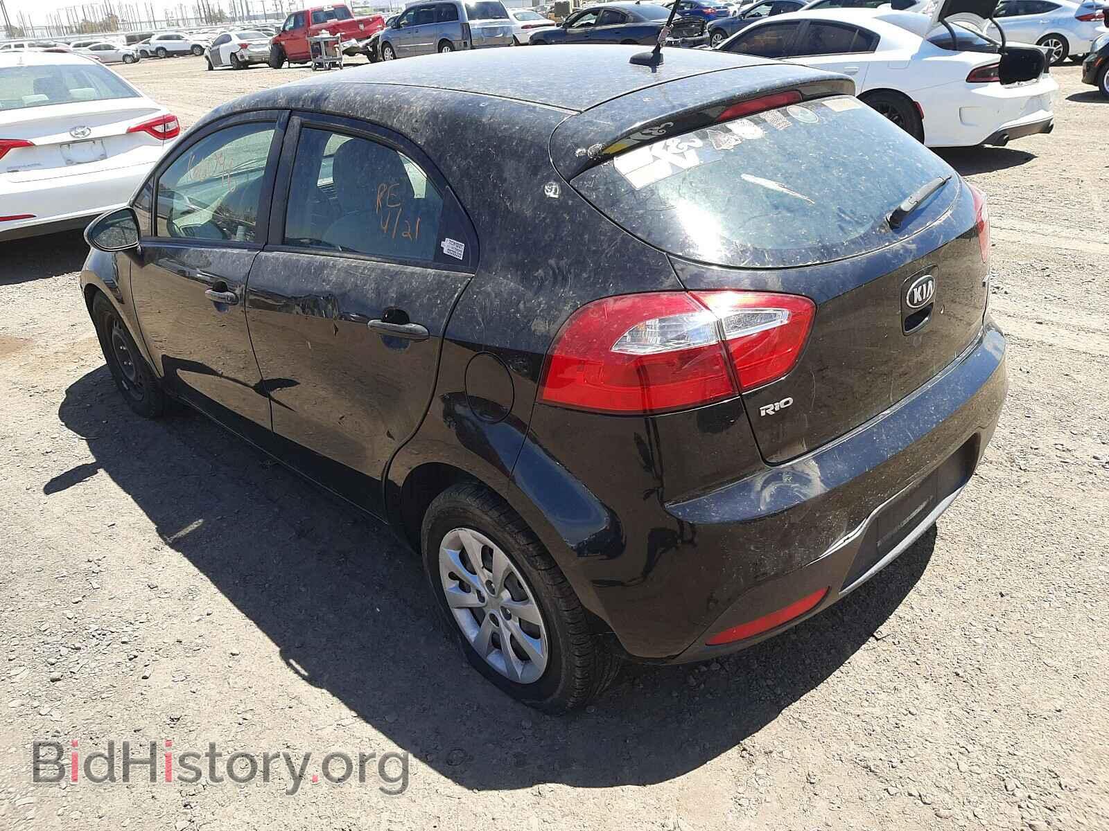 2013 KIA RIO - VIN: KNADM5A37D6138694 - Фото 3