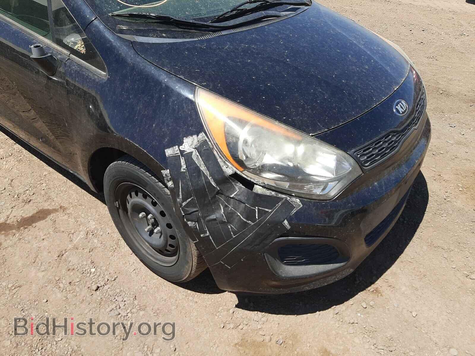 2013 KIA RIO - VIN: KNADM5A37D6138694 - Фото 9
