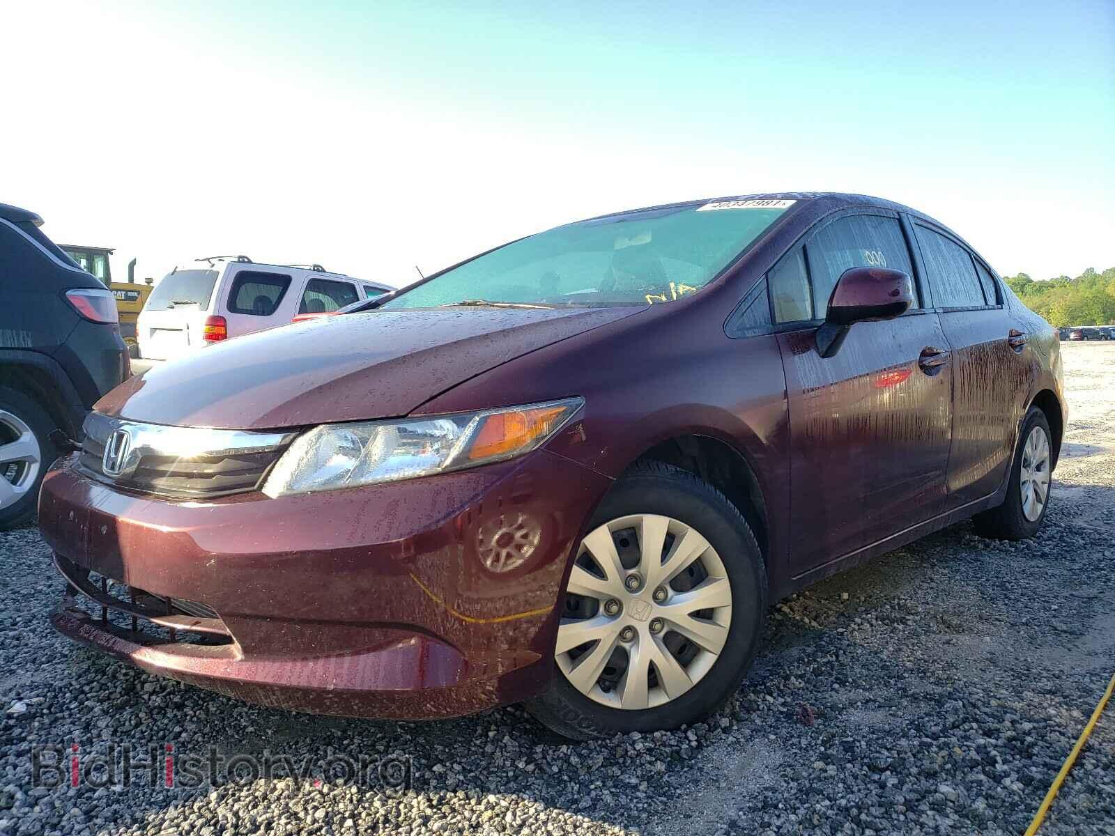 2012 HONDA CIVIC - VIN: 19XFB2F53CE078965 - Фото 2