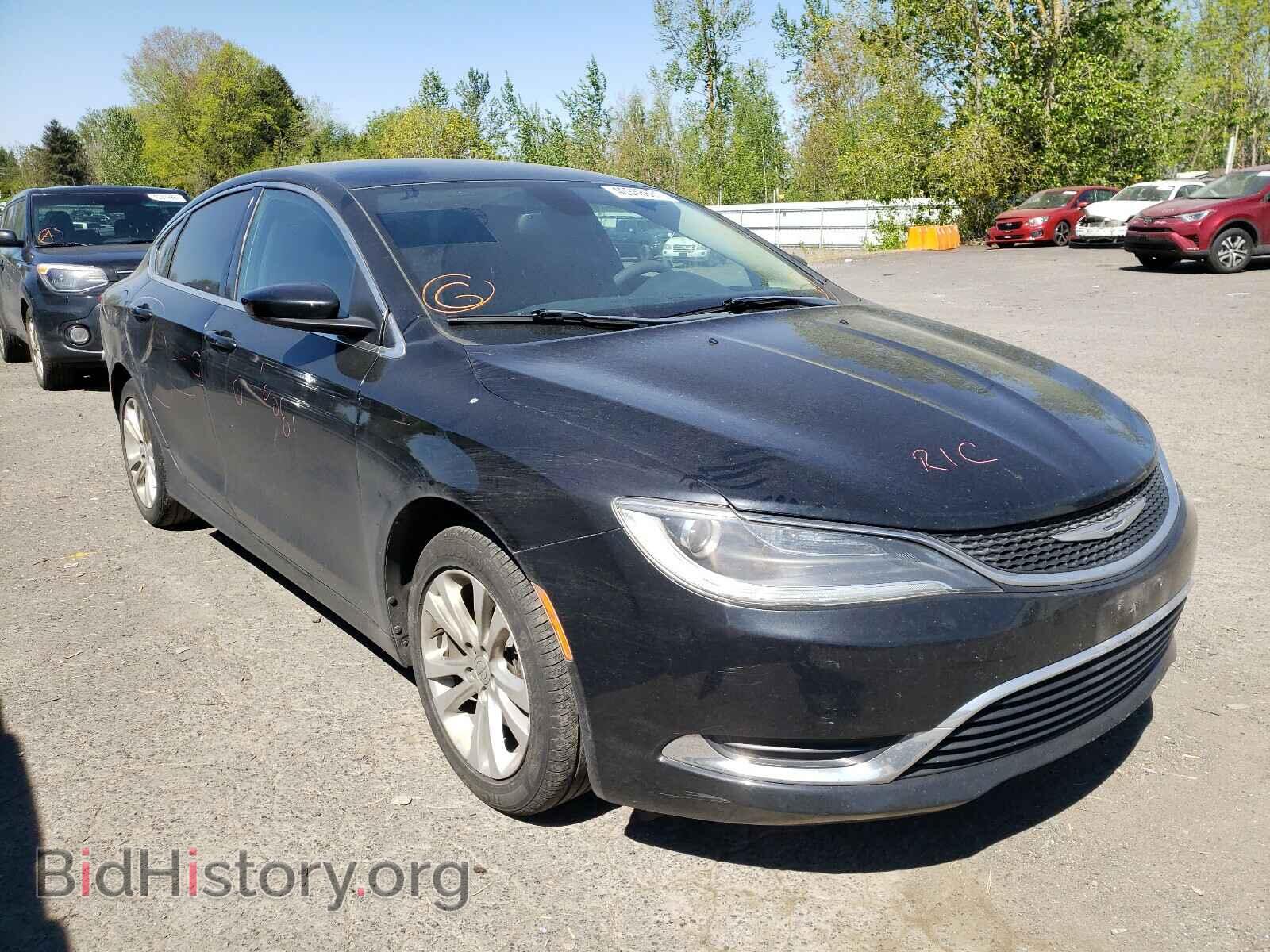 Фотография 1C3CCCAB7FN709966 - CHRYSLER 200 2015