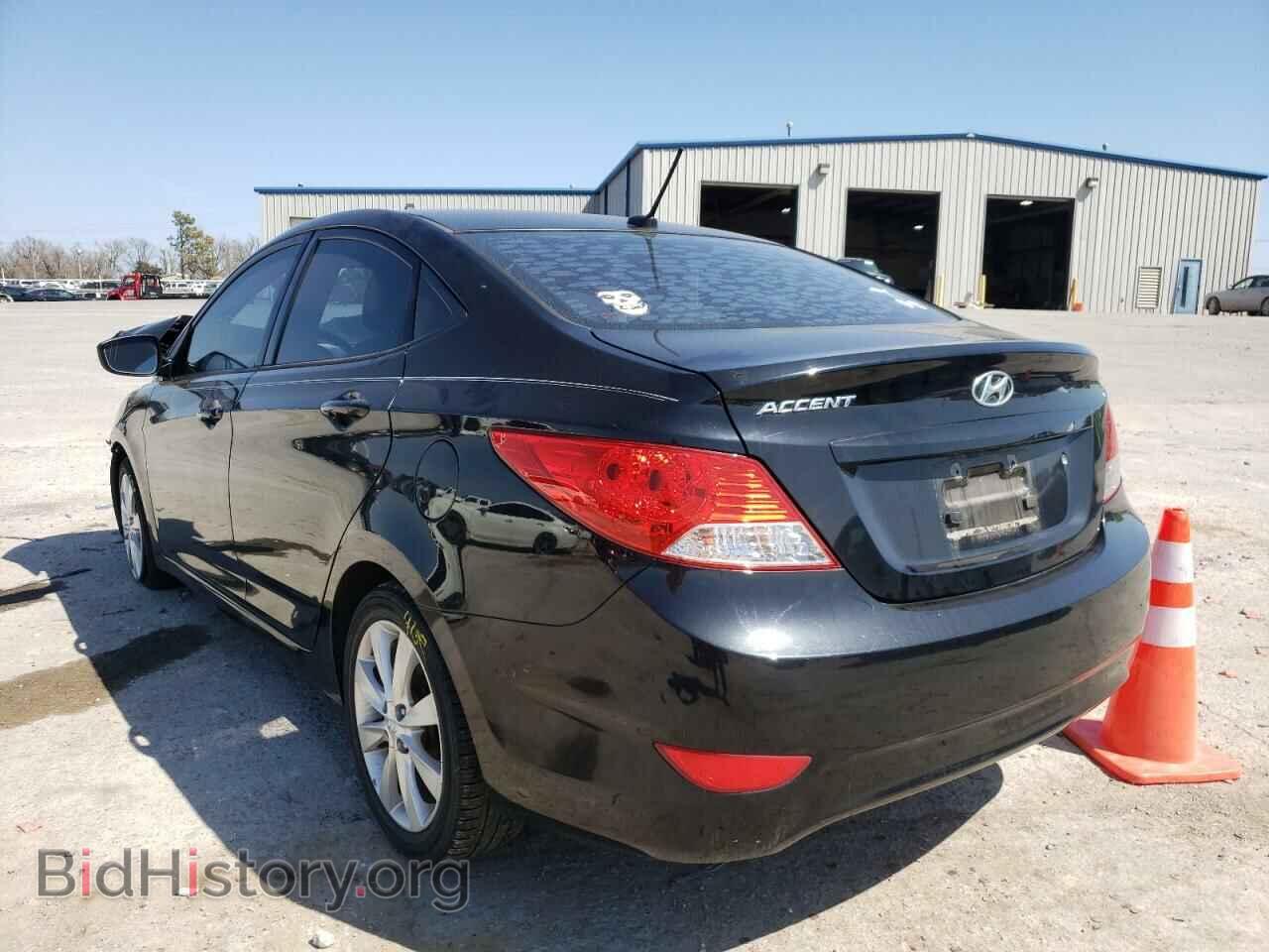 2012 HYUNDAI ACCENT - VIN: KMHCU4AE6CU056052 - Фото 3