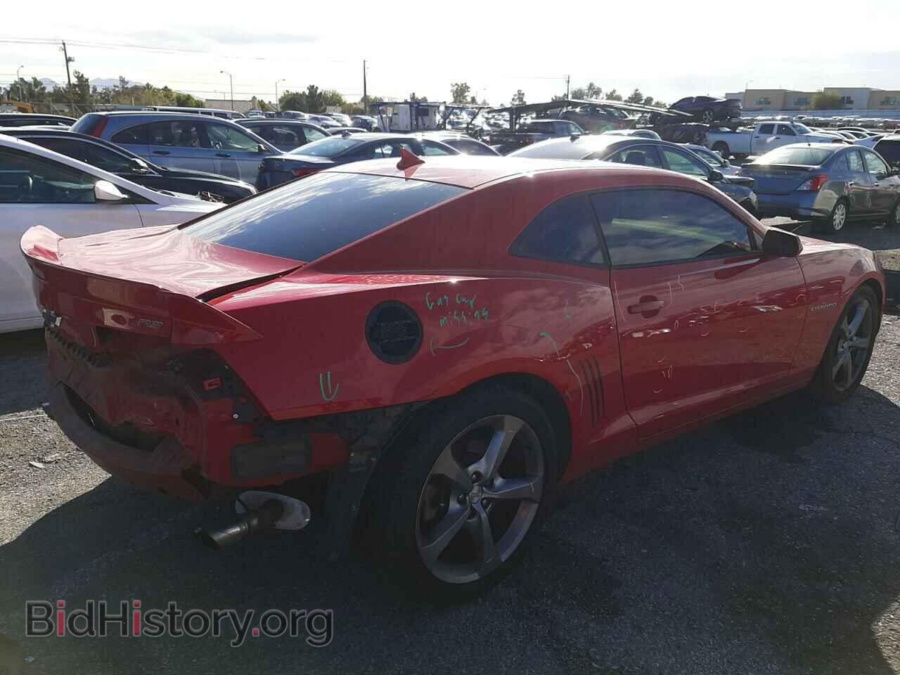 2013 CHEVROLET CAMARO - VIN: 2G1FB1E32D9174802 - Фото 3